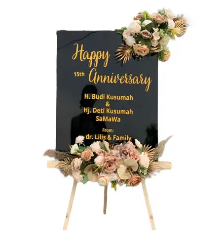 Papan Bunga Akrilik Tegaljeruk